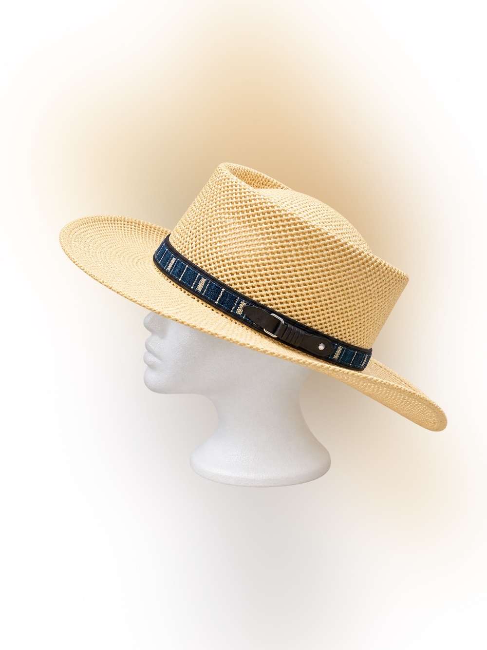Stetson Bighorn Straw Outdoor Outback Cowboy Hat Natural One Size Fits All